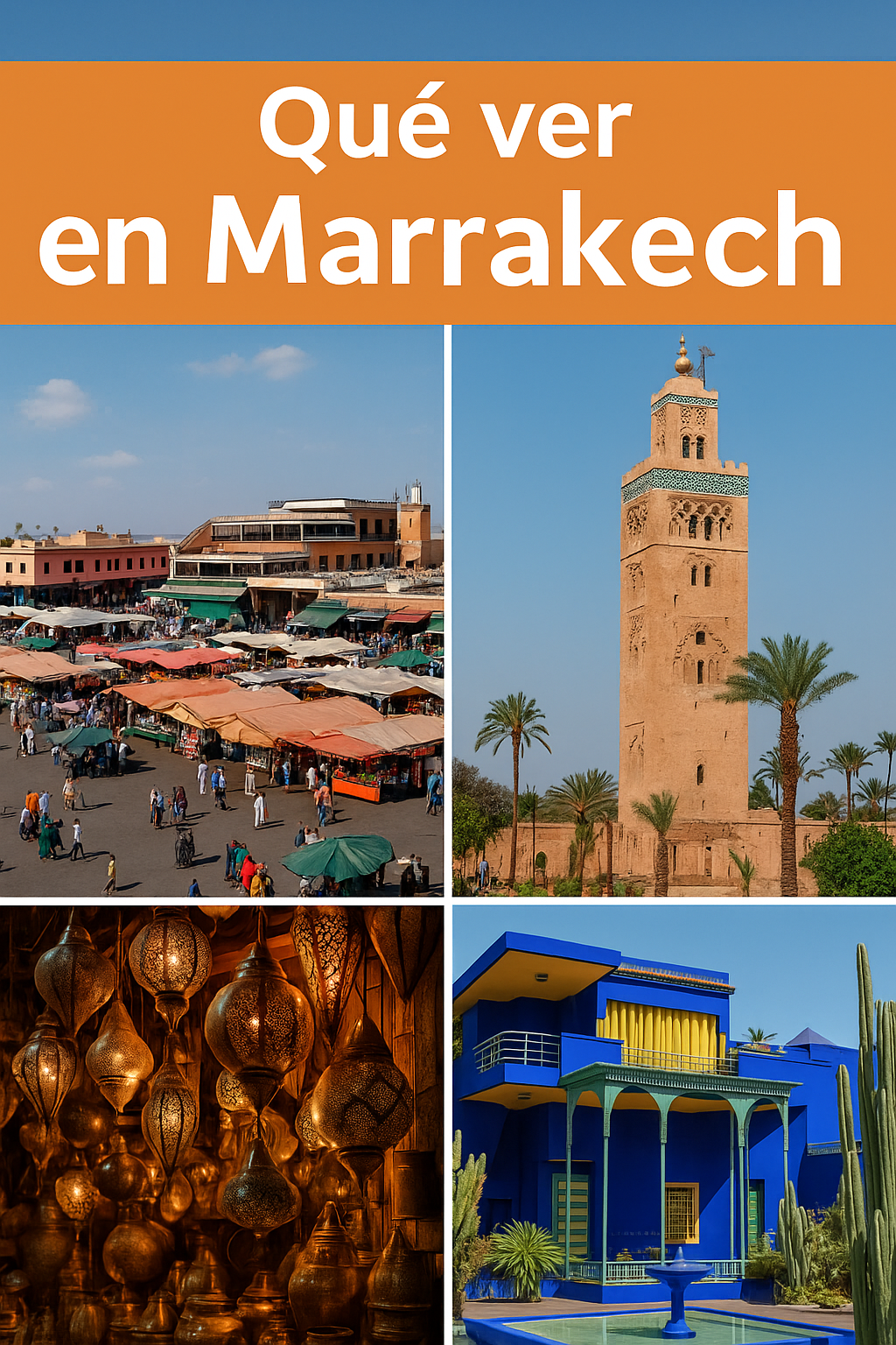 Qué ver en Marrakech en 2 o 3 días – Guía completa